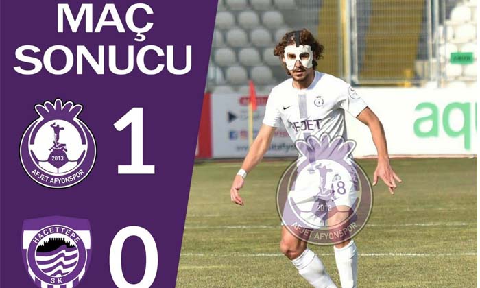 Afyon Afjetspor: 1- Hacettepespor:0