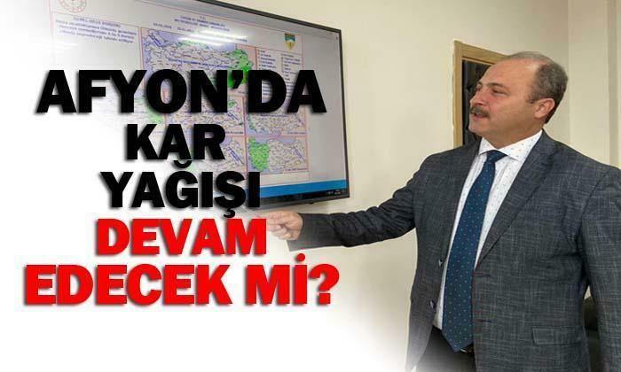 Afyonkarahisar’da kar yağışı devam edecek mi?