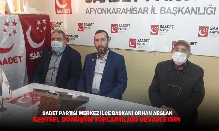 Kentsel dönüşüm adil ve şeffaf olmalı
