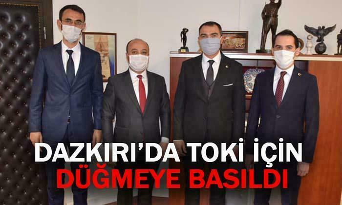 Dazkırı’ya 2. Etap TOKİ için başvuru yapıldı