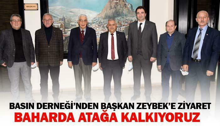 Afyon basını ziyaret turunda