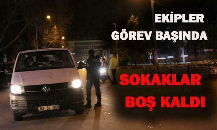 Sokaklar Boş Kaldı