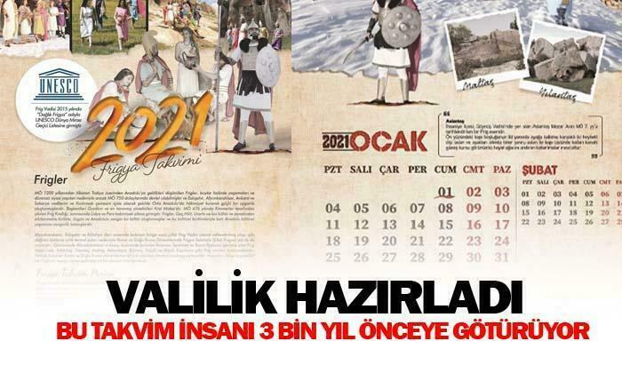 Bu takvim insanı 3 bin yıl önceye götürüyor