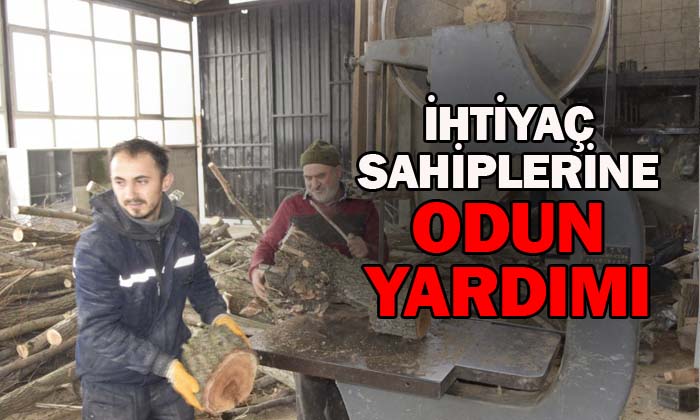 İhtiyaç Sahiplerine Odun Yardımı Yapılıyor