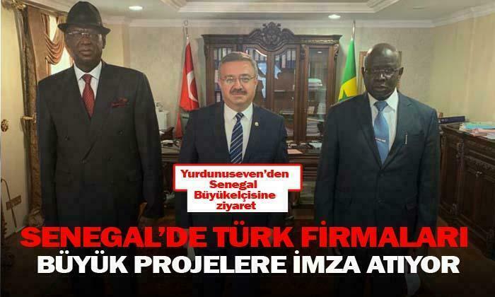 Milletvekili Yurdunuseven’den Senegal Büyükelçisine ziyaret