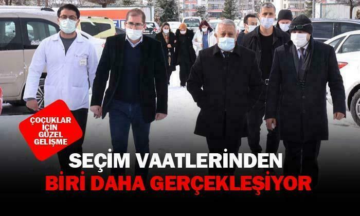 Seçim vaatlerinden biri daha gerçekleşiyor