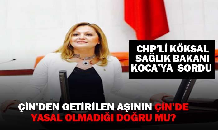 Köksal’dan Sağlık Bakanı’na 4 soru