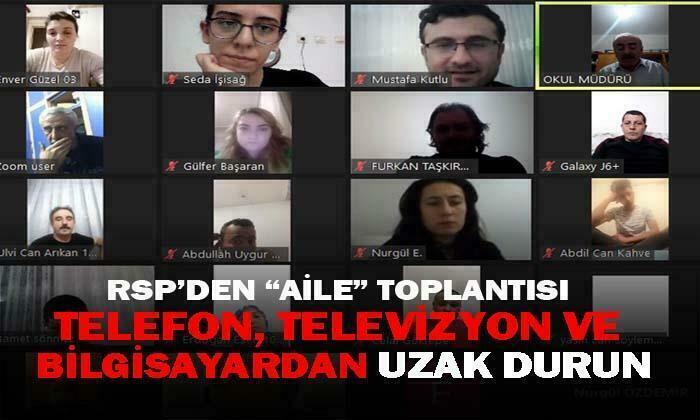 RSP’den “Aile” toplantısı