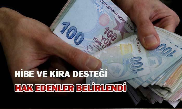 Destek Almaya Hak Kazanan Kişiler Belirlendi