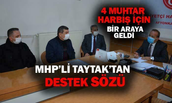 Muhtarlar Harbiş içi bir araya geldi