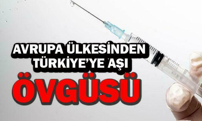 Türkiye’nin aşılama çalışmalarına övgü