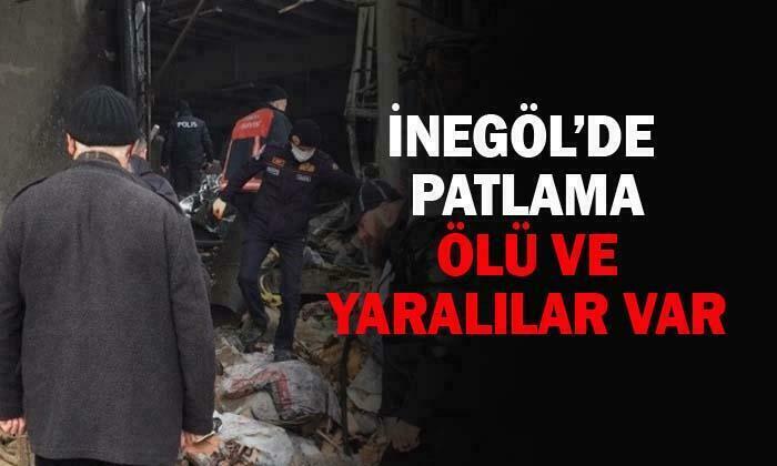 Mobilya fabrikasında patlama