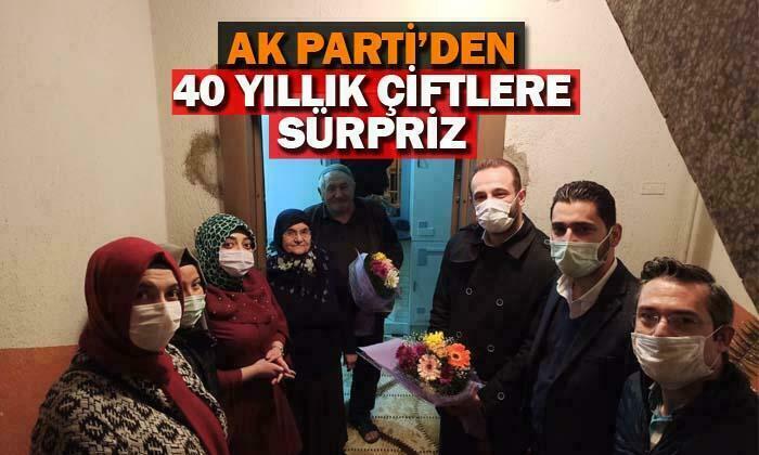 AK Parti’den çiftlere sürpriz