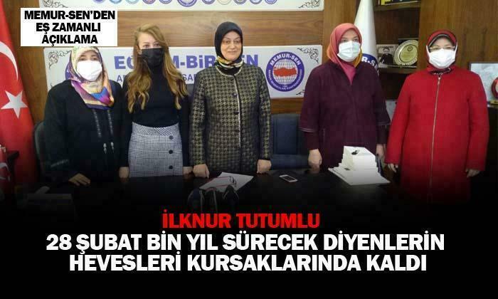 Memur-Sen’den 28 Şubat açıklaması