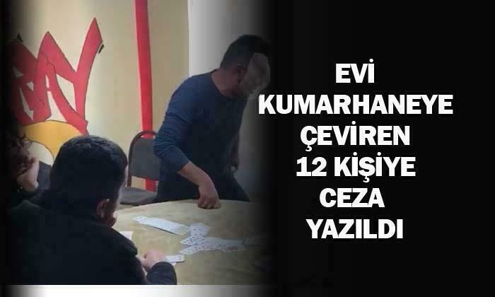 Evi kumarhaneye çeviren şahıslara ceza