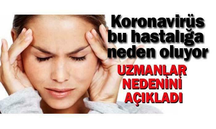Koronavirüs bu hastalığa neden oluyor…