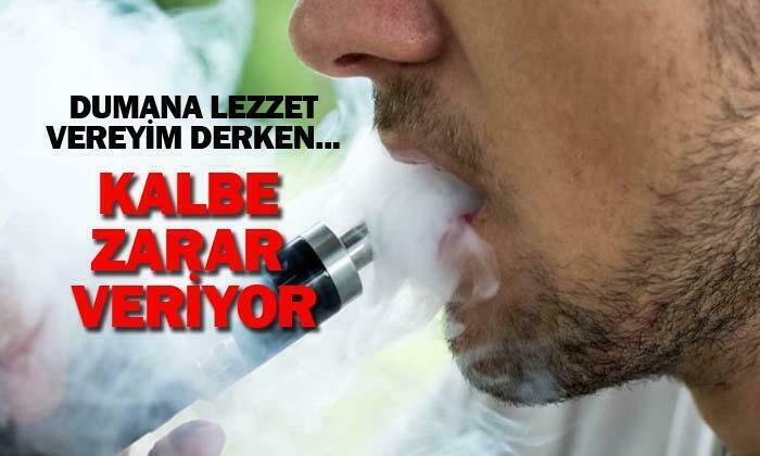 Elektronik sigaranın kalbe nasıl zarar verdiği ortaya çıktı