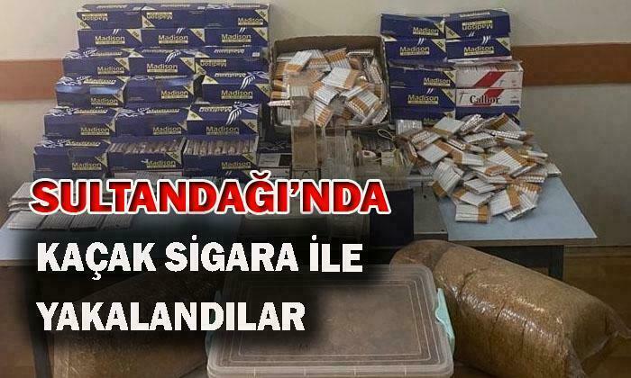 Sultandağı’nda Kaçak Sigara Operasyonu