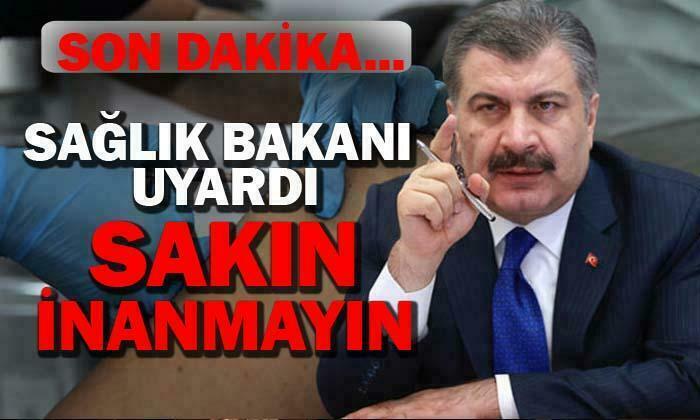 Sakın inanmayın…