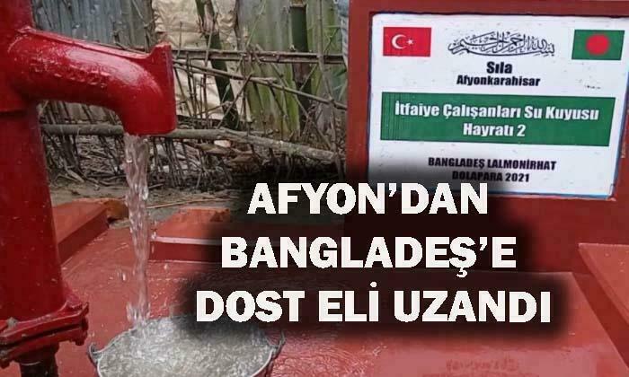 Afyon’dan Bangladeş’e Dost Eli Uzandı