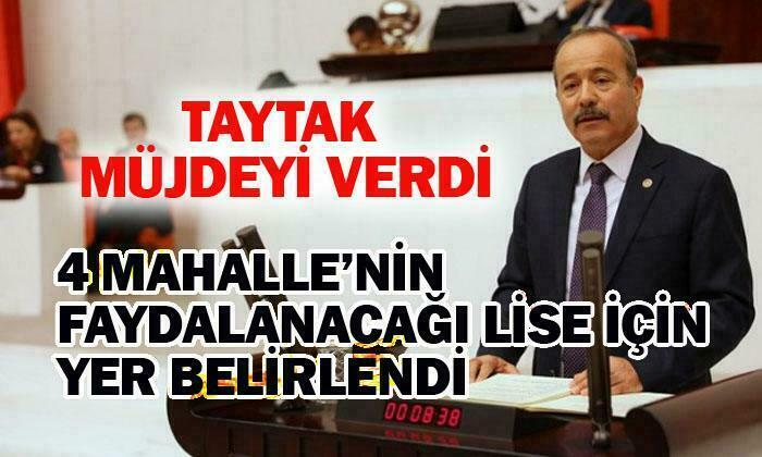 4 Mahalle İçin Lise Yapılacak