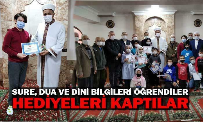 Dini bilgiler öğrendiler