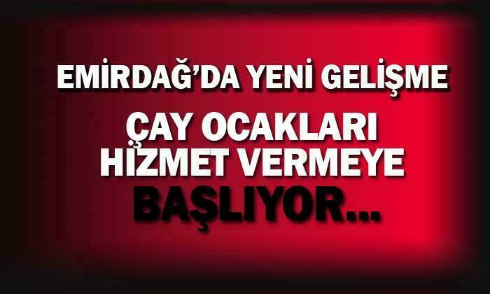 Emirdağ’da güzel gelişme