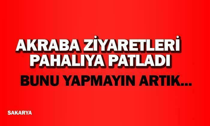 Akraba ziyareti pahalıya patladı