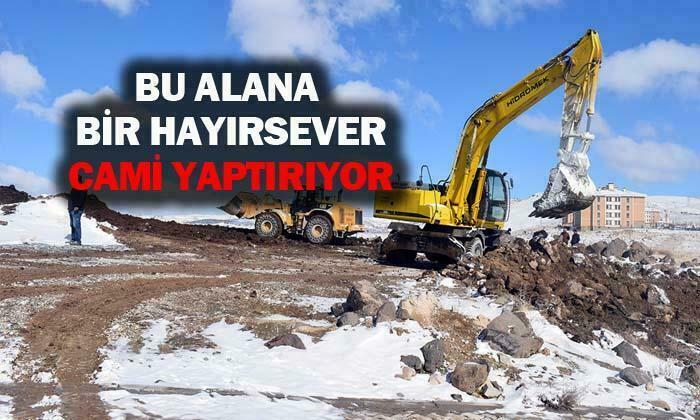 İscehisar TOKİ bölgesine cami yapılıyor