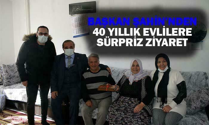 Başkan Ahmet Şahin’nden sürpriz ziyaret