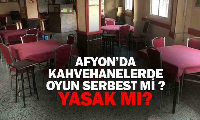 Kahvehanelerde oyun oynamak yasak mı?