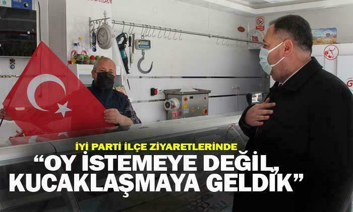 Afyonkarahisar İYİ Parti ilçe ziyaretlerinde