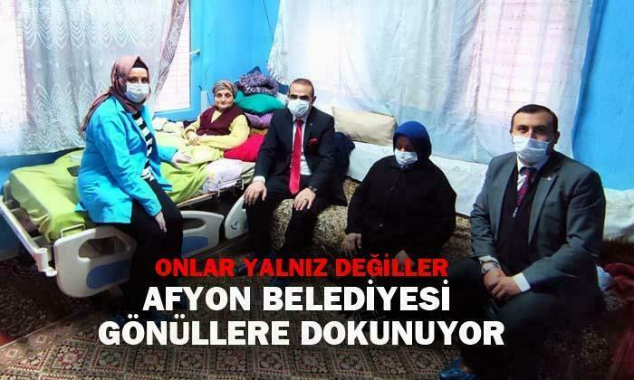 Afyon Belediyesi gönüllere dokunmaya devam ediyor