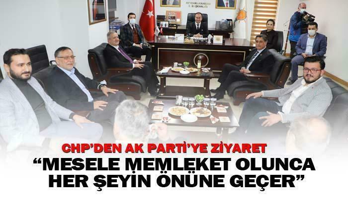 CHP’den AK Parti’ye ‘hayırlı olsun’ ziyareti
