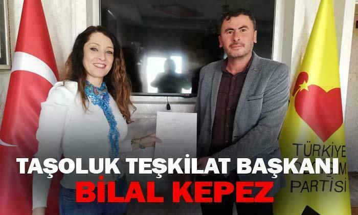 Taşoluk Teşkilat Başkanı Bilal Kepez oldu