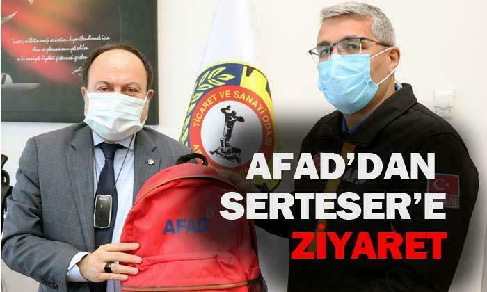 AFAD’dan Serteser’e ziyaret