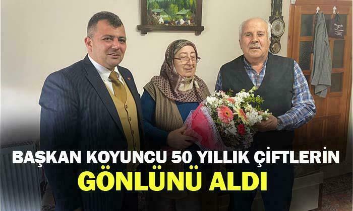 Emirdağ Belediye Başkanı Serkan Koyuncu yaşlıların gönlünü aldı