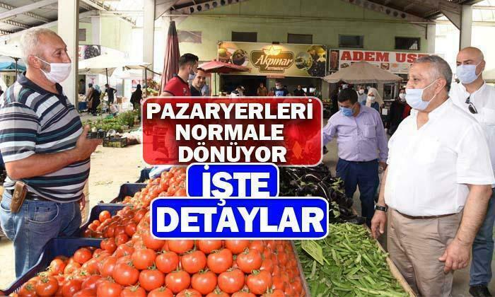 Afyon semt pazarları normale dönüyor