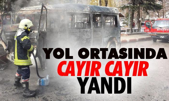 Minibüs Küle Döndü