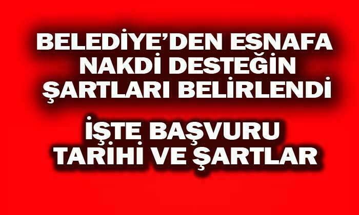 Afyon Belediyesi’nden kepenk indiren esnafa destek