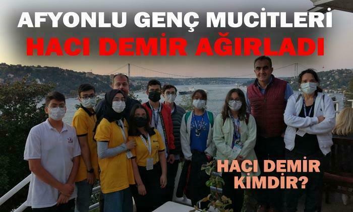 Hacı Demir, Afyonlu öğrencileri ağırladı