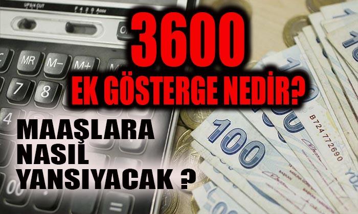 3600 Ek Gösterge Nedir ? Kimleri Kapsıyor ?