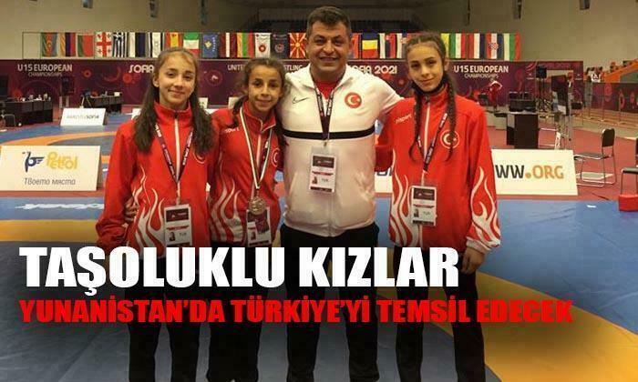 Taşoluklu kızlar Yunanistan’da Türkiye’yi temsil edecek