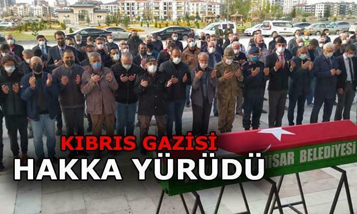 afyon’da Kıbrıs gazisi vefat etti