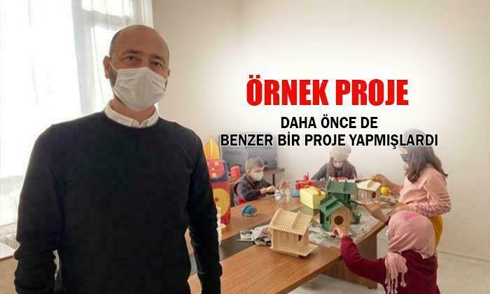 Afyon’daki Okuldan Örnek Proje