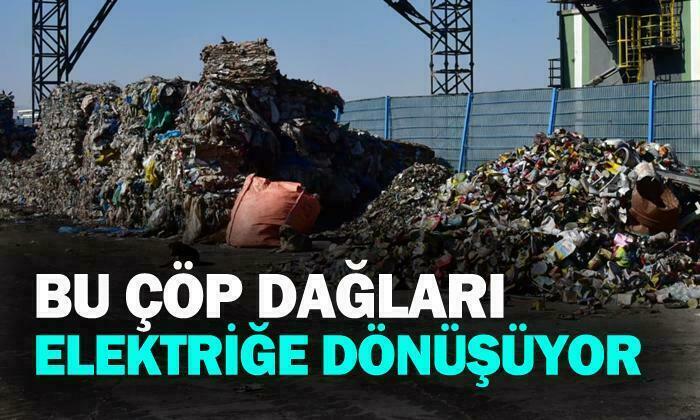 Afyonkarahisar’da çöpler elektriğe dönüşüyor