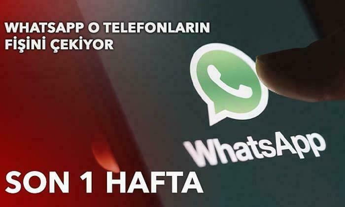 WhatsApp bu cihazlarda kullanılamayacak: Son tarih 1 Kasım