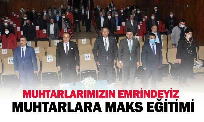 Afyonkarahisar’da muhtarlara MAKS eğitimi verildi