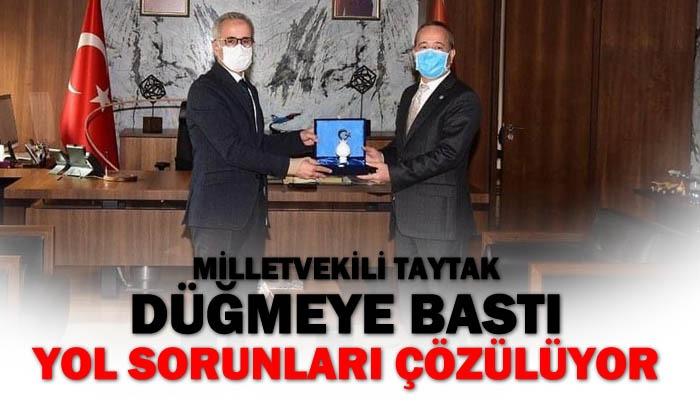 Afyon’daki Yol Sorunları için Taytak’tan Atılım