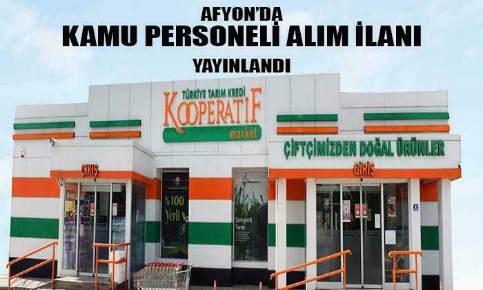 AFYON’DA İŞ İMKANI… BAŞVURULAR BAŞLADI